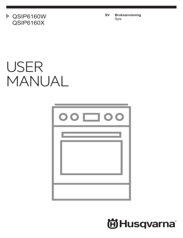 HUSQVARNA-ELECTROLUX QSIP6160X, QSIP6160W User manual HUSQVARNA-ELECTROLUX QSIP6160X, QSIP6160W User manual