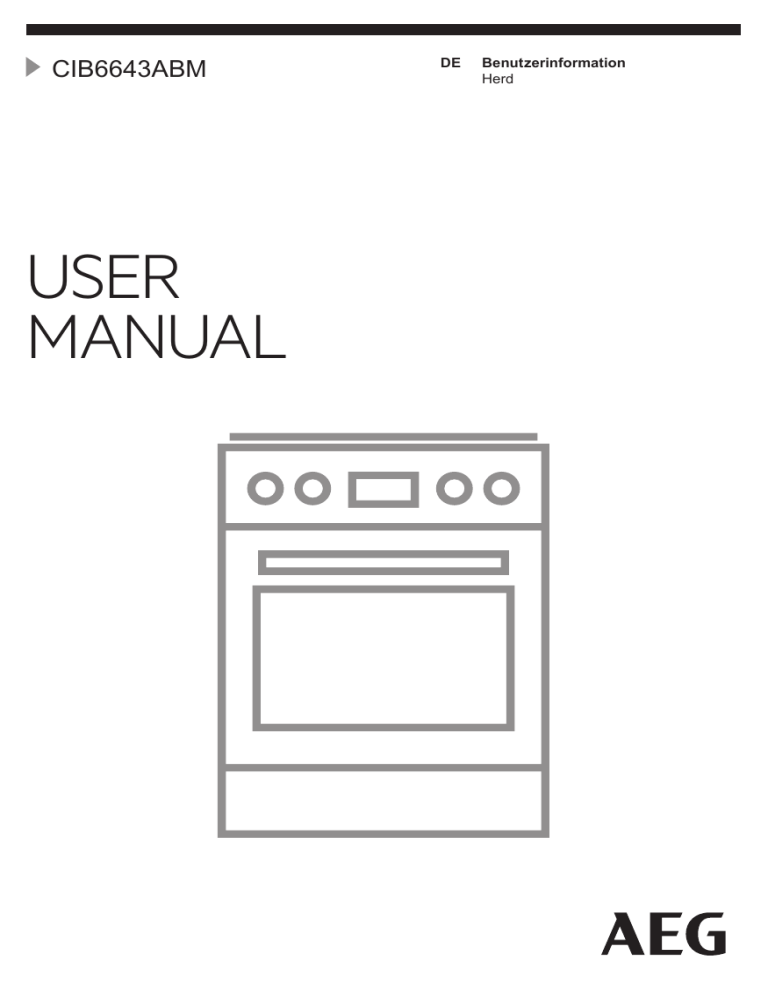 AEG CIB6643ABM User manual AEG CIB6643ABM User manual