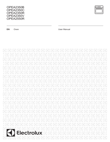 Electrolux OPEA2350R, OPEA2350V, OPEA2550R, OPEA2350B, OPEA2350C User manual Electrolux OPEA2350R, OPEA2350V, OPEA2550R, OPEA2350B, OPEA2350C User manual