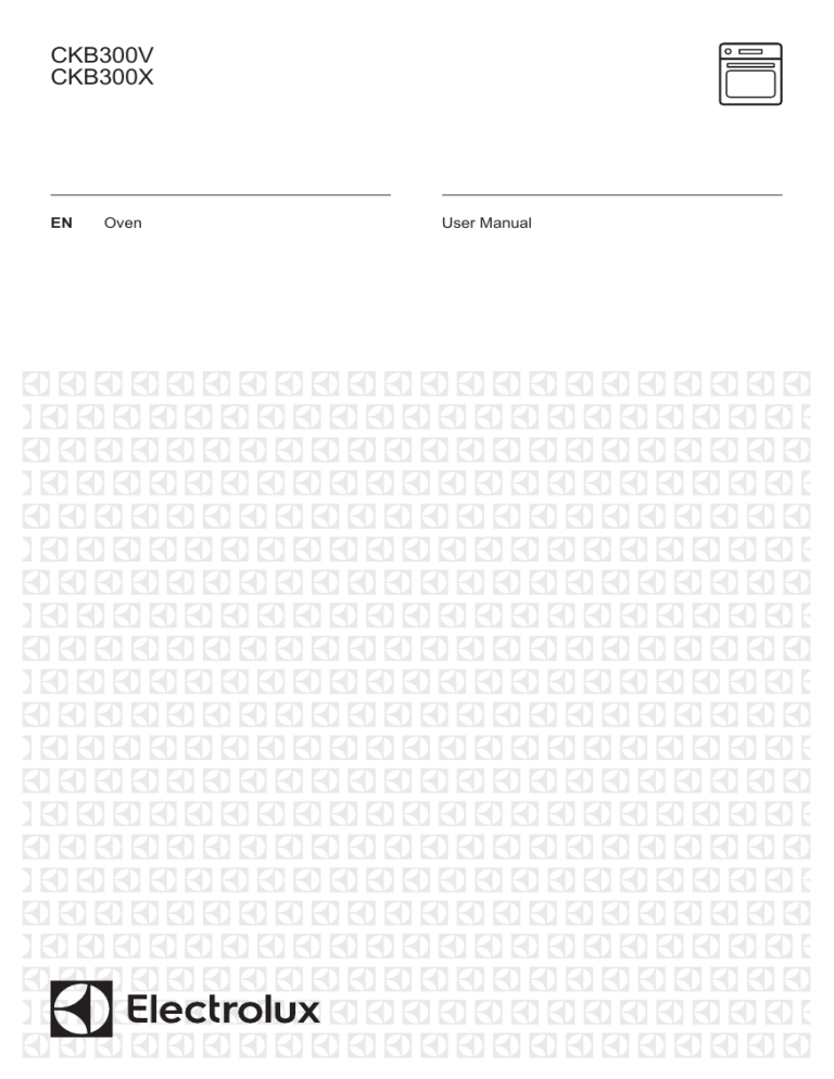 Electrolux CKB300V, CKB300X User manual Electrolux CKB300V, CKB300X User manual