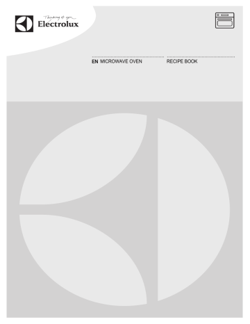 Electrolux EB4GL90CN Recipe book Electrolux EB4GL90CN Recipe book