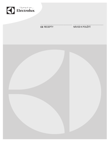Electrolux EOA5751AOX Recipe book Electrolux EOA5751AOX Recipe book