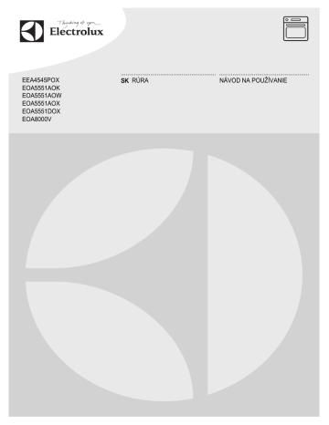 Electrolux EOA5551DOX User manual Electrolux EOA5551DOX User manual