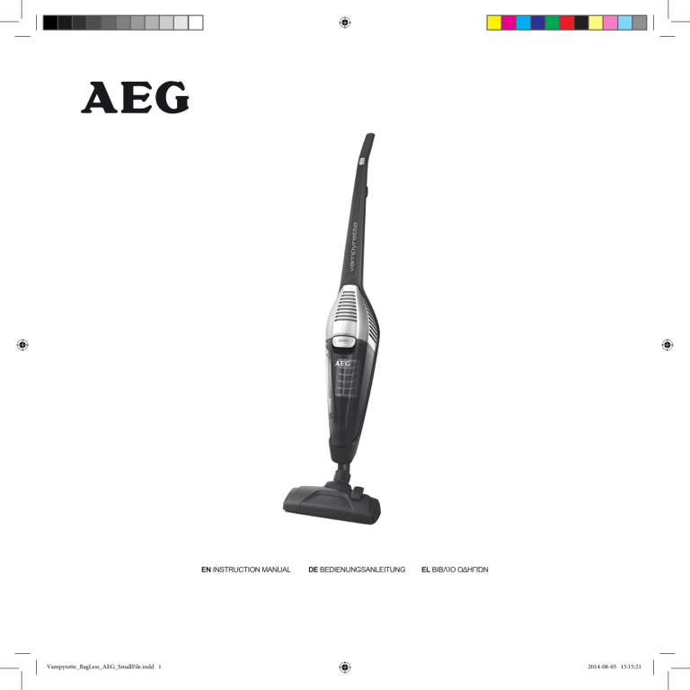 AEG AVBL300, AVBL305+ User manual AEG AVBL300, AVBL305+ User manual