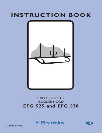 Electrolux EFG520G User manual Electrolux EFG520G User manual