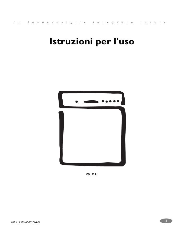 Electrolux ESL5391 User manual Electrolux ESL5391 User manual