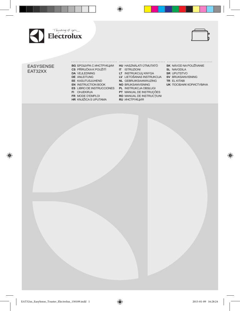 Electrolux EAT3240 User manual Electrolux EAT3240 User manual