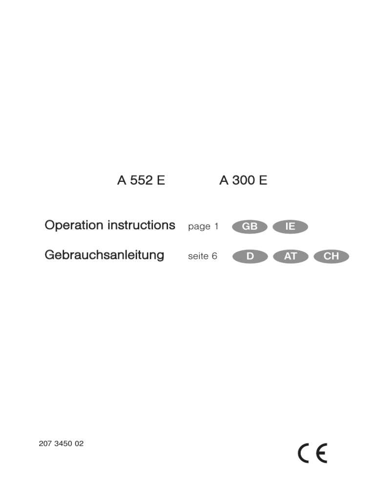 Sibir (N-SR) A552EBP, A552E, A552EM User manual Sibir (N-SR) A552EBP, A552E, A552EM User manual