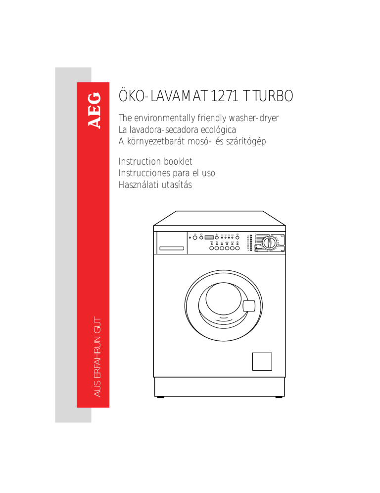 AEG 1271TURBOELECTR User manual AEG 1271TURBOELECTR User manual
