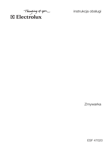 Electrolux ESF47020WR, ESF47020XR User manual Electrolux ESF47020WR, ESF47020XR User manual