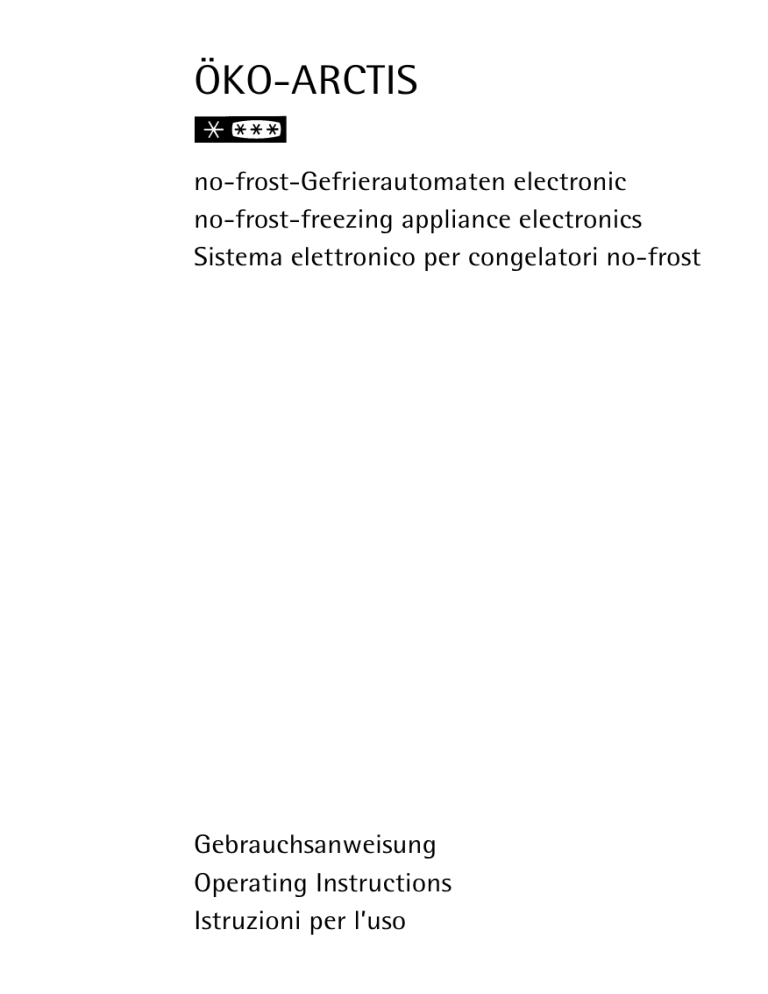 AEG ARC2290-4GA User manual AEG ARC2290-4GA User manual