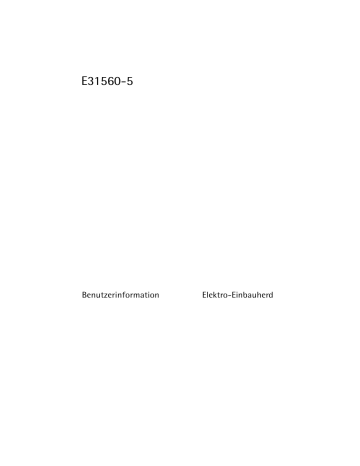 Aeg-Electrolux E31560-5-M User manual Aeg-Electrolux E31560-5-M User manual