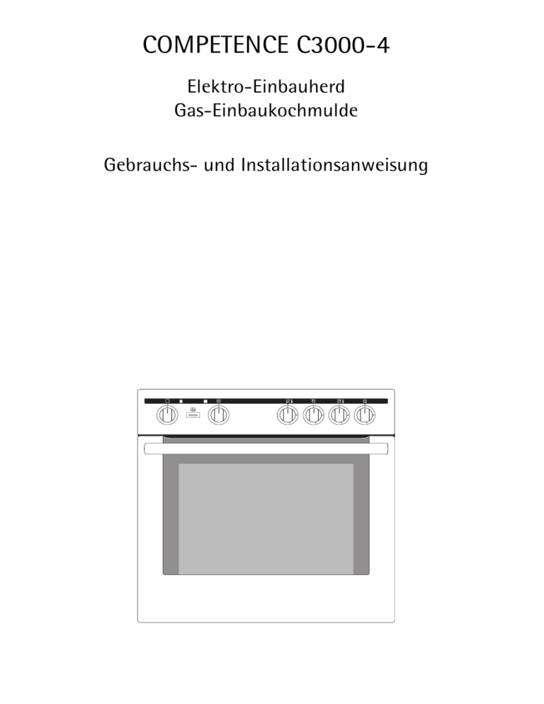 AEG C3000-4-D, C3000-4-M, C3000-4-W User manual AEG C3000-4-D, C3000-4-M, C3000-4-W User manual
