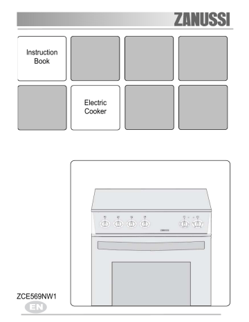 Zanussi ZCE569NW1 User manual Zanussi ZCE569NW1 User manual