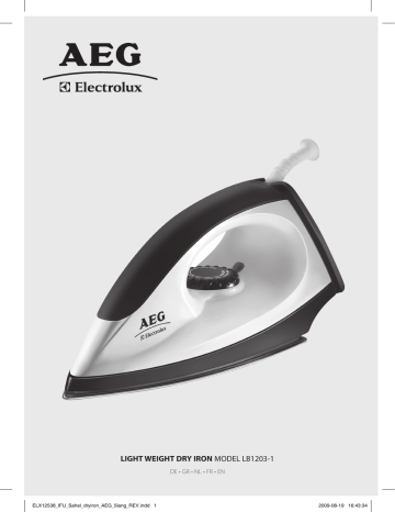 Aeg-Electrolux LB1203-1 User manual Aeg-Electrolux LB1203-1 User manual