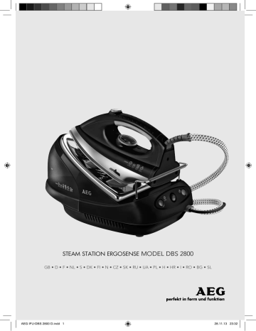 AEG DBS2800 User manual AEG DBS2800 User manual