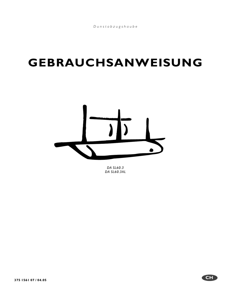 Electrolux DA SL60.3 User manual Electrolux DA SL60.3 User manual