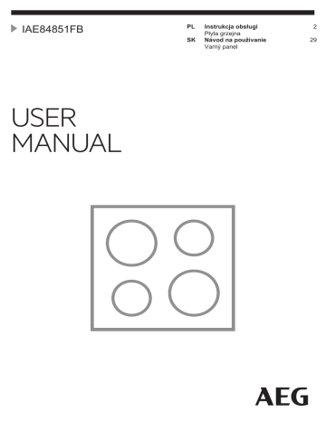AEG IAE84851FB User manual AEG IAE84851FB User manual