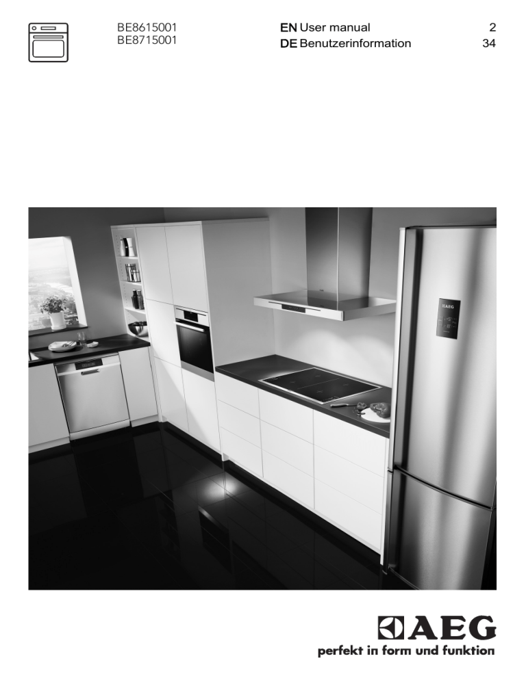 AEG BE8715001M User manual AEG BE8715001M User manual