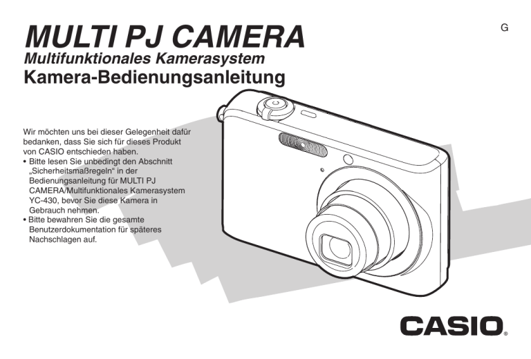 Casio YC-430 User manual Casio YC-430 User manual