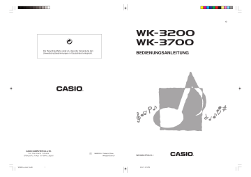 Casio WK-3200 WK-3700 Bedienungsanleitung | Manualzz Casio WK-3200 WK-3700 Bedienungsanleitung | Manualzz