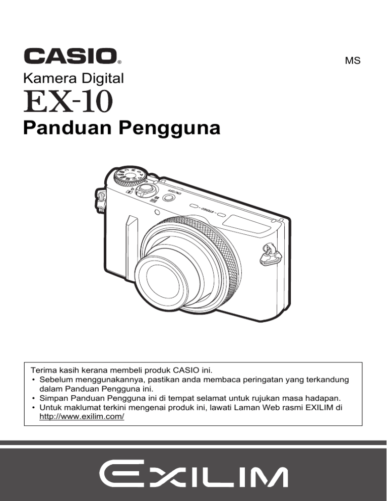 Casio eX-10 User manual Casio eX-10 User manual