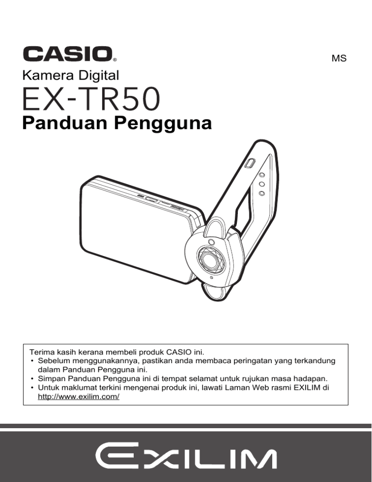 Casio EX-TR50 User manual Casio EX-TR50 User manual