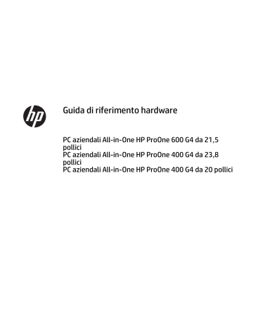 HP ProOne 400 G4 23.8-inch Non-Touch All-in-One Business PC | Manualzz HP ProOne 400 G4 23.8-inch Non-Touch All-in-One Business PC | Manualzz