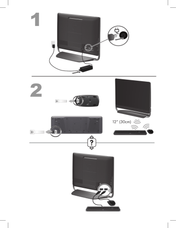 HP Omni 27-1080tw Desktop PC 快速安裝指南 | Manualzz HP Omni 27-1080tw Desktop PC 快速安裝指南 | Manualzz