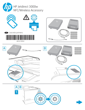 Hp Jetdirect W Nfc Wireless Accessory Manualzz