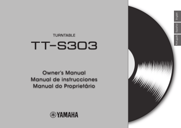 Yamaha TT-S303 Owner's manual Yamaha TT-S303 Owner's manual