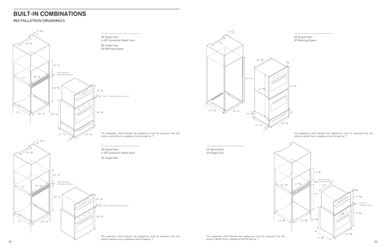 Bertazzoni MASS030X, MASCS30X, PROWD30X, MASWD30X, SO24PROX User manual Bertazzoni MASS030X, MASCS30X, PROWD30X, MASWD30X, SO24PROX User manual