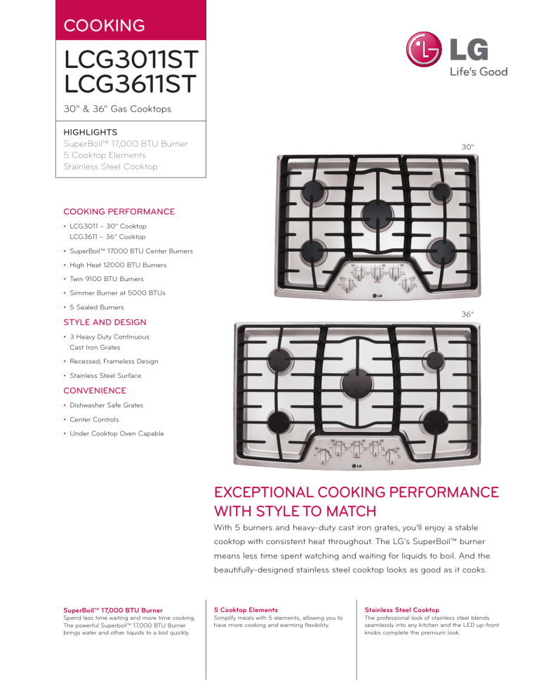 LG LCG3011ST User manual LG LCG3011ST User manual