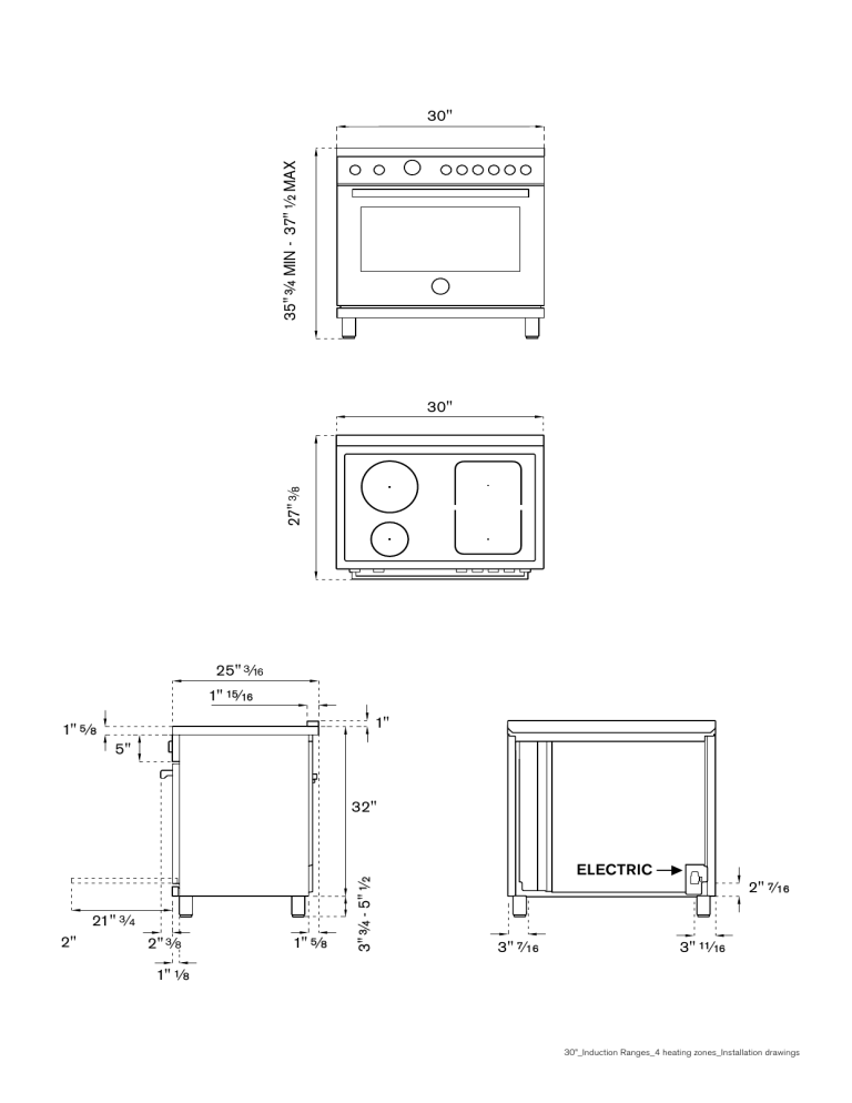 Bertazzoni MAST304INMXE, PROF304INSXT User manual Bertazzoni MAST304INMXE, PROF304INSXT User manual