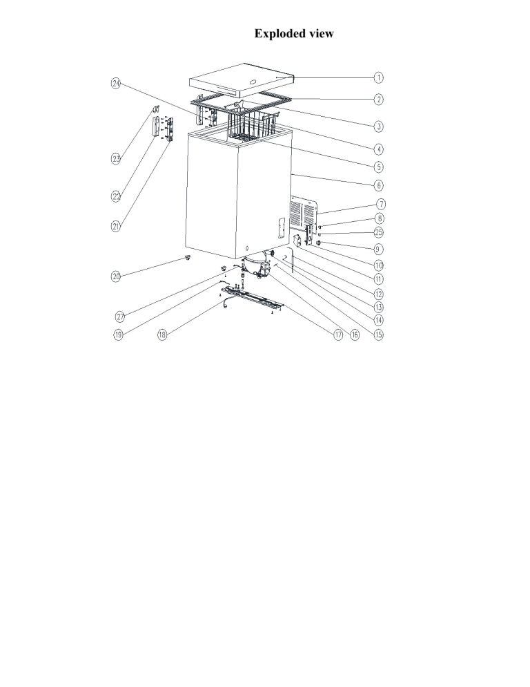 Avanti CF35B0W User manual Avanti CF35B0W User manual