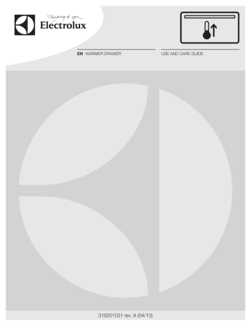 Electrolux EW30WD55QS User manual Electrolux EW30WD55QS User manual