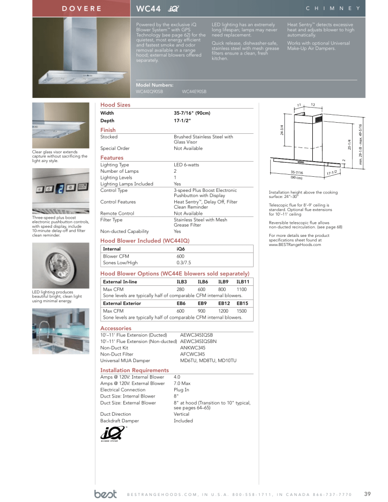 Best WC44E90SB Specification Best WC44E90SB Specification
