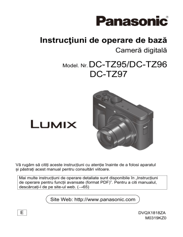 Panasonic DCTZ95 Operating instructions Panasonic DCTZ95 Operating instructions