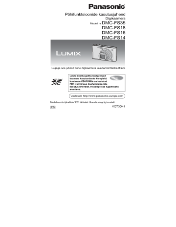 Panasonic DMCFS16, DMCFS14, DMCFS18, DMCFS35 Operating instructions Panasonic DMCFS16, DMCFS14, DMCFS18, DMCFS35 Operating instructions