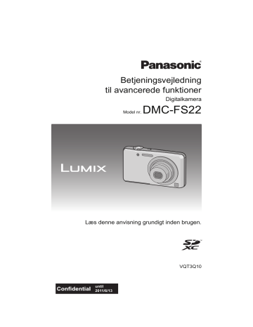 Panasonic DMCFS22EF, DMCFS22EB, DMCFS22EG, DMCFS22EP Operating instructions Panasonic DMCFS22EF, DMCFS22EB, DMCFS22EG, DMCFS22EP Operating instructions