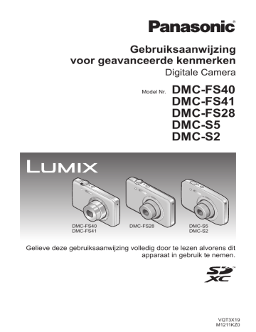 Panasonic DMCFS41EG, DMCS5EG, DMCS2EG, DMCFS28EG, DMCFS40EG Operating instructions Panasonic DMCFS41EG, DMCS5EG, DMCS2EG, DMCFS28EG, DMCFS40EG Operating instructions