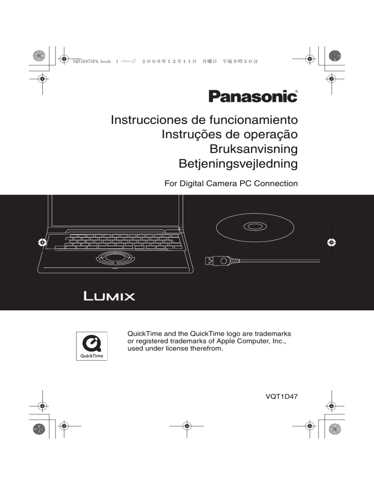 Panasonic DMCLZ6, DMCFX10, DMCLZ7, DMCFX30, DMCFZ8, DMCFX12 Operating instructions Panasonic DMCLZ6, DMCFX10, DMCLZ7, DMCFX30, DMCFZ8, DMCFX12 Operating instructions