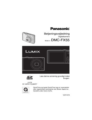 Panasonic DMCFX55 Operating instructions Panasonic DMCFX55 Operating instructions