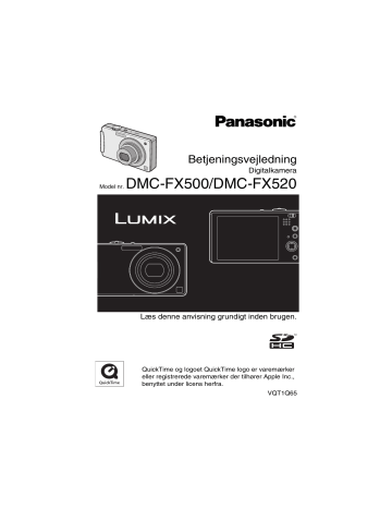 Panasonic DMCFX500, DMCFX520 Operating instructions Panasonic DMCFX500, DMCFX520 Operating instructions