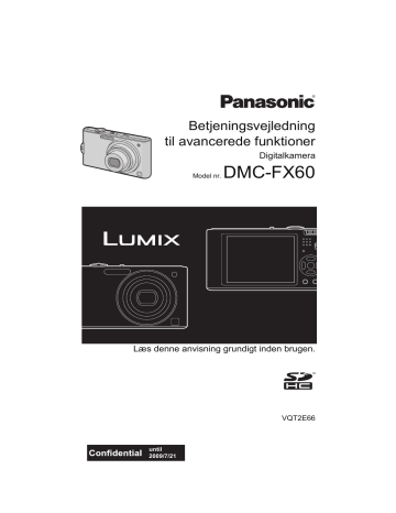 Panasonic DMCFX60 Operating instructions Panasonic DMCFX60 Operating instructions
