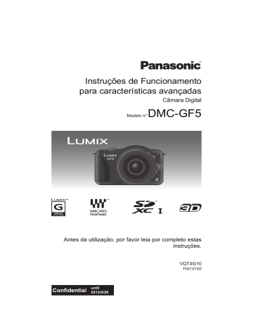 Panasonic DMCGF5EC Operating instructions Panasonic DMCGF5EC Operating instructions