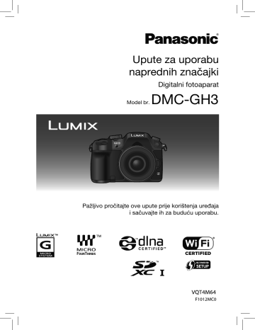 Panasonic DMCGH3EG Operating instructions Panasonic DMCGH3EG Operating instructions
