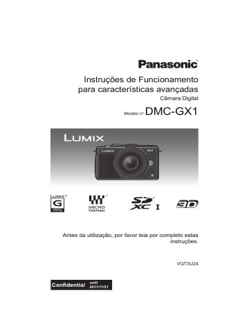 Panasonic DMCGX1EC Operating instructions Panasonic DMCGX1EC Operating instructions