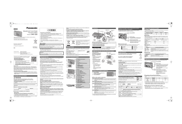 Panasonic DMCSZ8EG Operating instructions Panasonic DMCSZ8EG Operating instructions