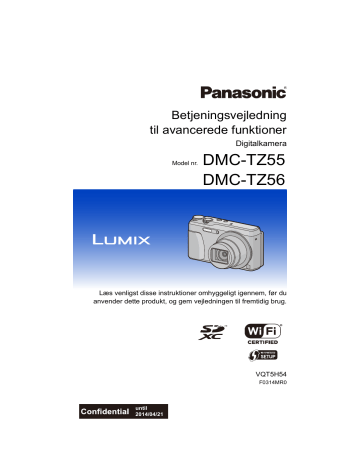 Panasonic DMCTZ55EP Operating instructions Panasonic DMCTZ55EP Operating instructions
